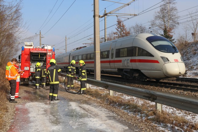 	Tödlicher Unfall: Mann mit Hund auf Bahnstrecke bei Krenglbach von Personenzug erfasst