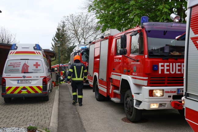 	Brand in einem Wohnhaus in Rottenbach sorgt für größeren Einsatz der Feuerwehren