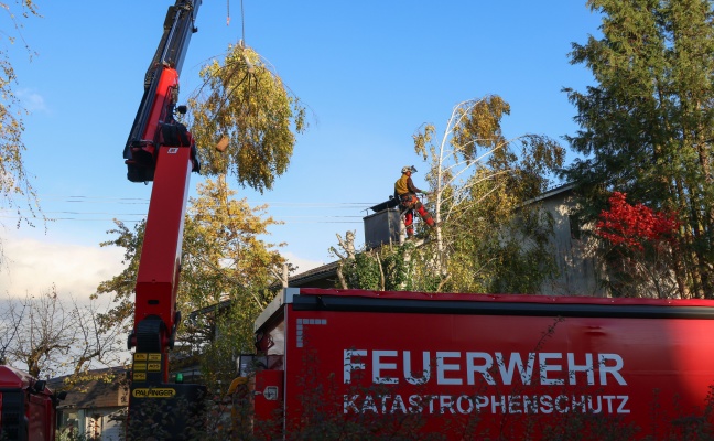 Sturmtief "Joshua" sorgt für einige Einsätze der Feuerwehren in Oberösterreich