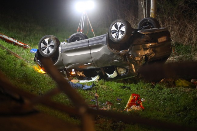 Ein Todesopfer bei schwerem Crash in Gunskirchen