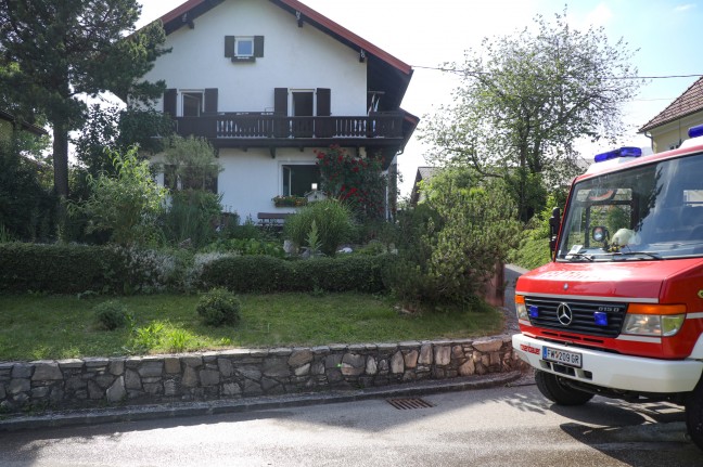 Brand einer Couchgarnitur in einem Wohnhaus in Geboltskirchen