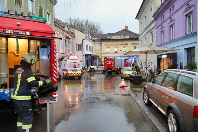 Brand in einer Wohnung in Ottensheim fordert ein Todesopfer