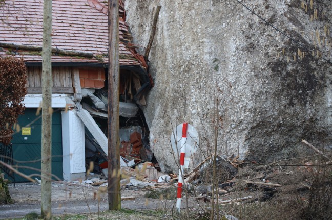 Gewaltiger Felssturz bei Sicherungsarbeiten in Steyr-Christkindl fordert zwei Todesopfer
