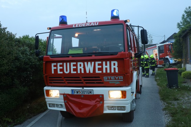 	Drei Feuerwehren bei Kellerbrand in einem Wohnhaus in Vorchdorf im Einsatz