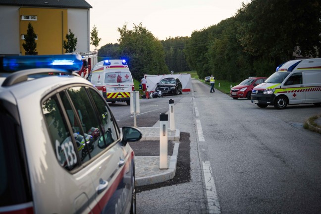 	Tödlicher Verkehrsunfall: Motorradlenker (21) starb bei schwerer Kollision in Geretsberg