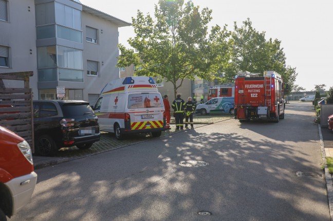 	Drei Feuerwehren nach Explosion eines Wäschetrockners in einer Wohnung in Hörsching im Einsatz