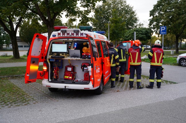 	Chlorgasaustritt in einem Hallenbad in Leonding führte zu Einsatz zweier Feuerwehren