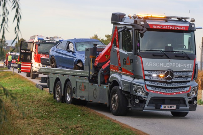 	Verkehrsunfall in Gunskirchen fordert einen Leichtverletzten