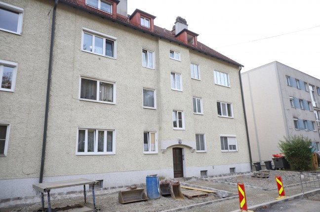 	CO-Austritt: Mehrparteienhaus in Grieskirchen aufgrund eines erhöhten Kohlenmonoxidwertes evakuiert