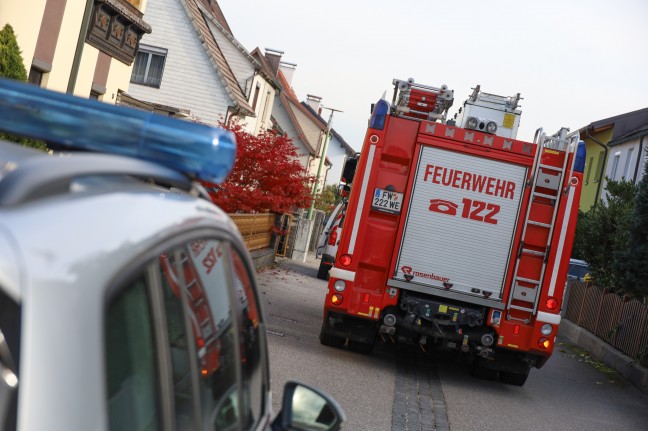 	Gemeldeter Gasgeruch in einem Wohnhaus in Wels-Neustadt sorgte für Einsatz der Feuerwehr