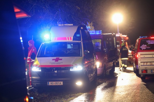 	Fünf Feuerwehren bei Brand auf einem Bauernhof in St. Martin im Mühlkreis im Einsatz