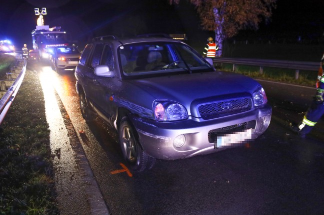 	Schwerer Verkehrsunfall mit vier beteiligten PKW auf Rieder Straße in St. Marienkirchen am Hausruck