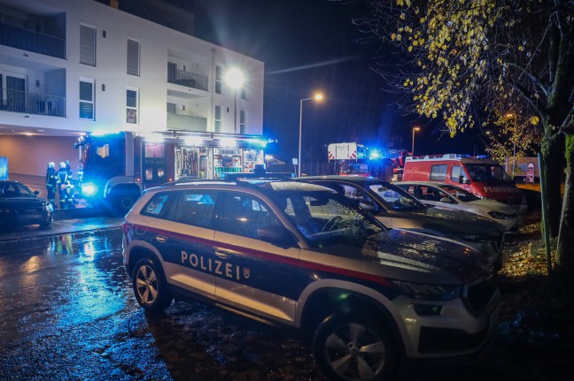 	Angebranntes Kochgut in einem Mehrparteienwohnhaus in Gmunden führte zu Einsatz der Feuerwehr