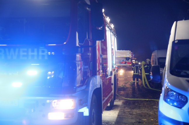 	Kellerbrand in einem Wohnhaus in Marchtrenk fordert zwei Verletzte