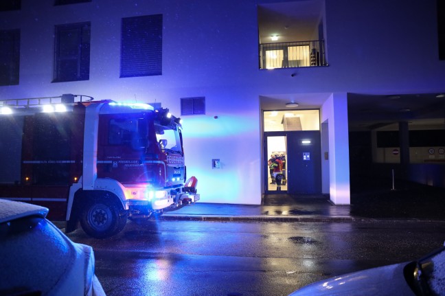 	Brandmelder in einer Tiefgarage in Wels-Innenstadt löste Alarm aus