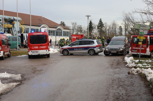 	Leblose Person bei Lambach durch Kräfte der Feuerwehr aus der Traun geborgen