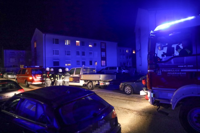 	Gemeldeter CO-Verdacht in einer Wohnung in Wels-Pernau erwies sich als Fehlalarm