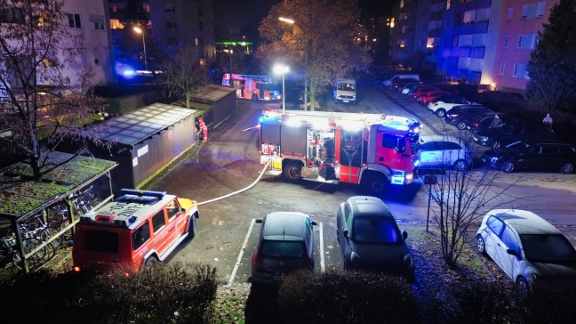 	Kellerbrand in Linz-Dornach-Auhof rasch gelöscht