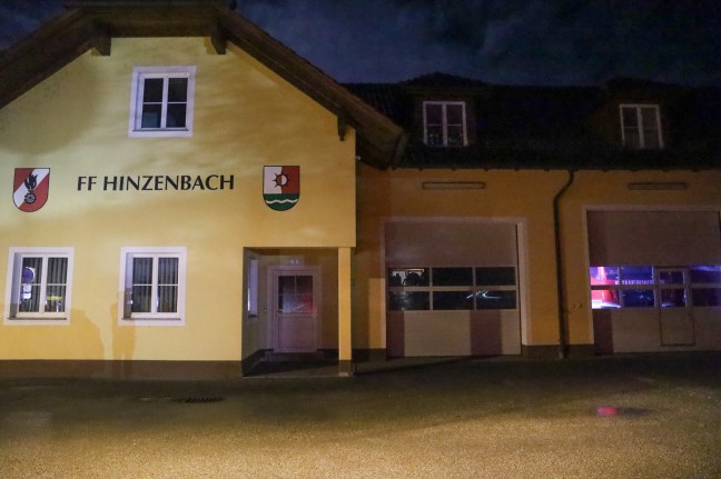 	Einsatzkräfte zu Personenrettung nach Forstunfall in Hinzenbach alarmiert
