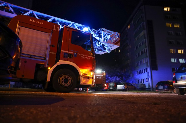 	Defekter Geschirrspüler sorgte für Einsatz der Feuerwehr in einer Wohnung in Wels-Lichtenegg