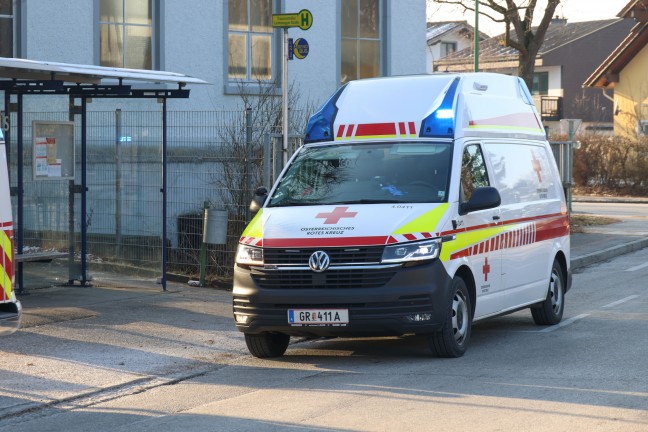 	Einsatzkräfte zu eingeklemmter Person nach Sturz in Wels-Lichtenegg alarmiert