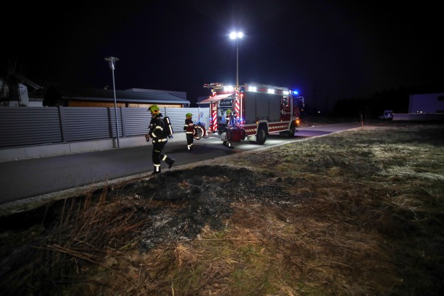 	Bereits erloschener Feldbrand sorgte für Einsatz der Feuerwehr in Marchtrenk