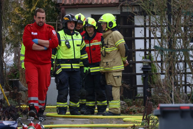 	Brand in einem Wohnhaus in Traun sorgte für Einsatz zweier Feuerwehren