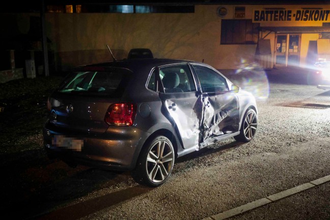 	Anhaltung entzogen: Verkehrsunfall in Braunau am Inn stoppt Flucht eines Alkolenkers