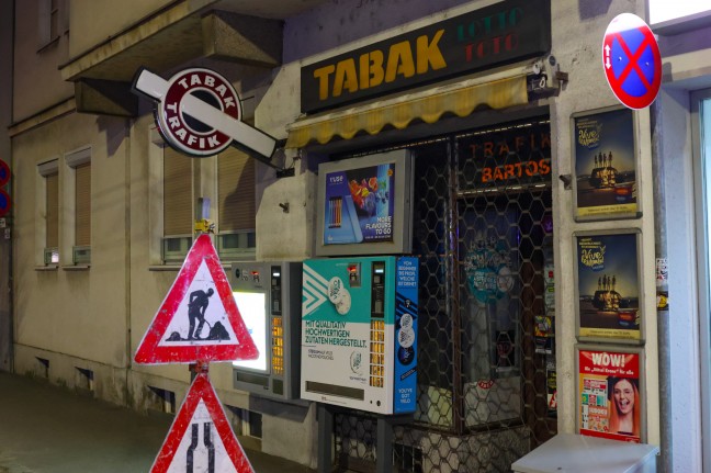	Raubüberfall mit Messer auf Trafik in Linz-Innere Stadt