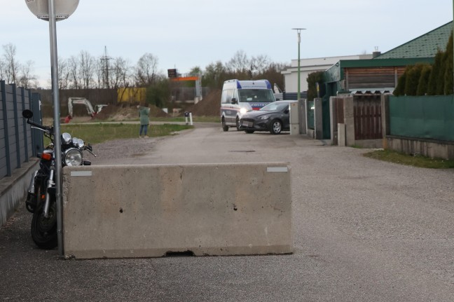 	Kreuzungsunfall zwischen PKW und Motorrad in Wels-Puchberg