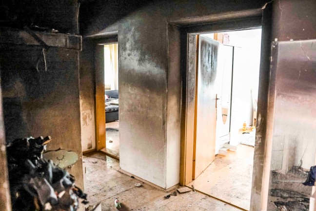 	14 Verletzte nach Brand in einem Mehrparteienhaus in St. Pantaleon