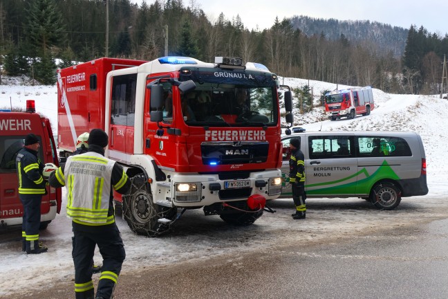 Grnau im Almtal: Groe Evakuierungsaktion nach Defekt einer Liftanlage im Skigebiet am Kasberg