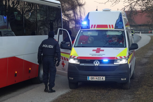 Schwieriger Lscheinsatz: Brand eines getftelten Stromspeichers in einem Wohnhaus in Geboltskirchen