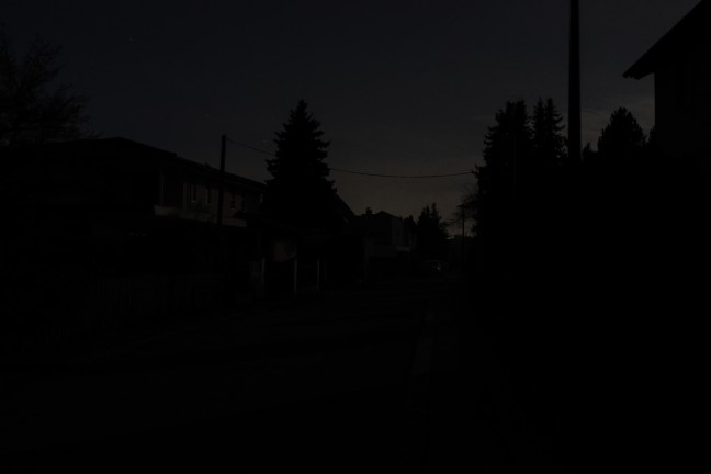 Nchtlicher Stromausfall: Groteil des Welser Stadtgebietes fr etwa eine Stunde ohne Strom