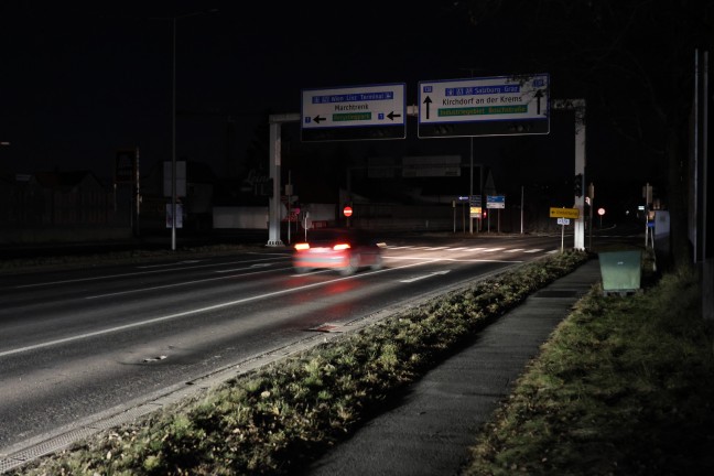 Nchtlicher Stromausfall: Groteil des Welser Stadtgebietes fr etwa eine Stunde ohne Strom