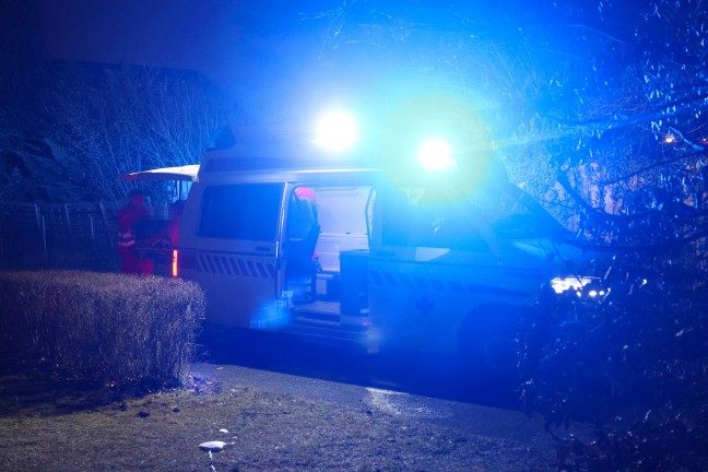 Kchenbrand in einer Wohnanlage in Wels-Lichtenegg fordert einen Verletzten