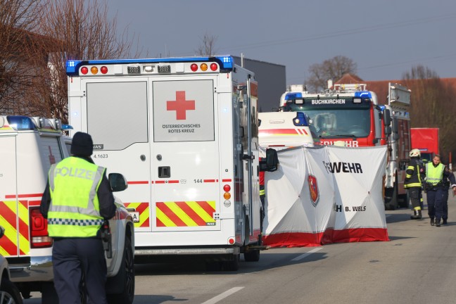 Reanimation: Autolenker nach medizinischem Notfall von Strae abgekommen und verunfallt