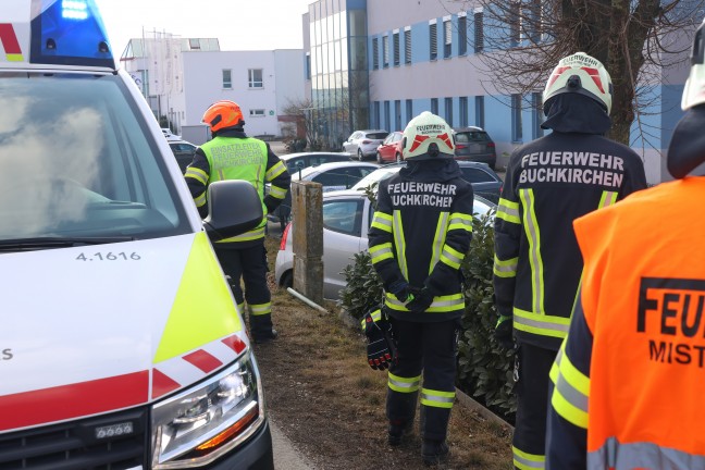 Reanimation: Autolenker nach medizinischem Notfall von Strae abgekommen und verunfallt