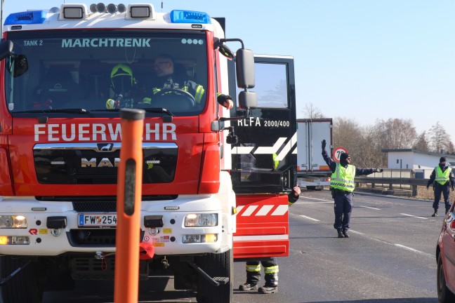 Schadensausma vier Koteletts: Feuerwehr bei verlorenem Fleisch in Marchtrenk im Einsatz