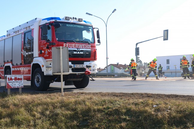 Schadensausma vier Koteletts: Feuerwehr bei verlorenem Fleisch in Marchtrenk im Einsatz