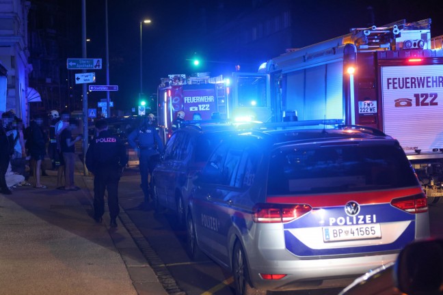 Brand in einer Sozialeinrichtung fr Asylwerberinnen und Asylwerber in Wels-Innenstadt