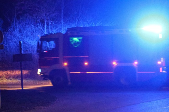 Brand bei einem Abfallverwertungsunternehmen in Wels-Schafwiesen