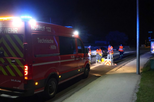 lspur durch Wels: Aus gemeldeten 100 Metern wurde ein Einsatz auf einer Lnge von vier Kilometern