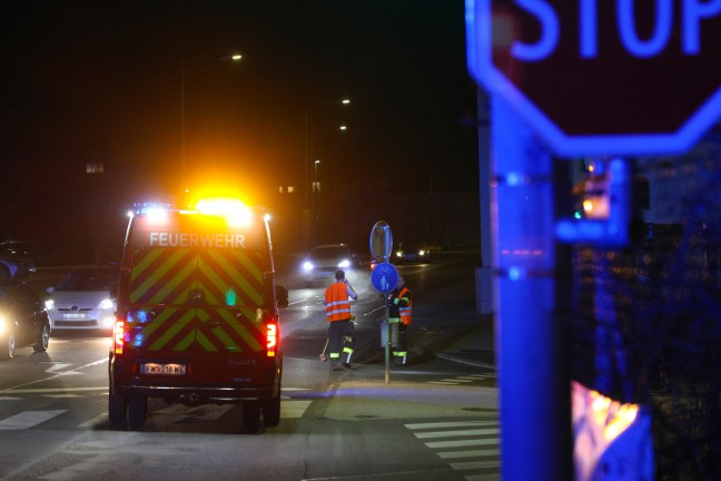 lspur durch Wels: Aus gemeldeten 100 Metern wurde ein Einsatz auf einer Lnge von vier Kilometern