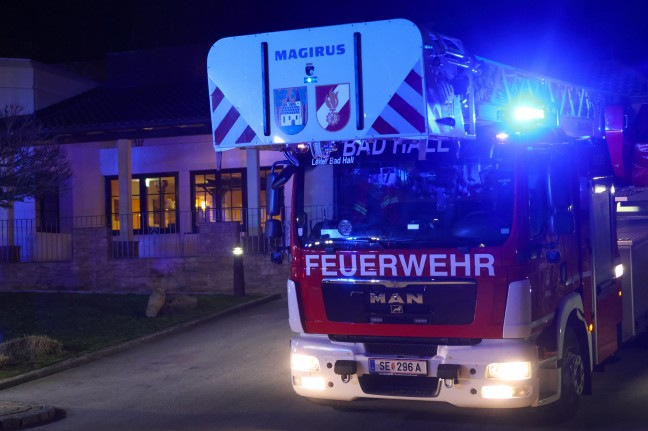Therme evakuiert: Brand im Saunabereich einer Therme in Bad Hall