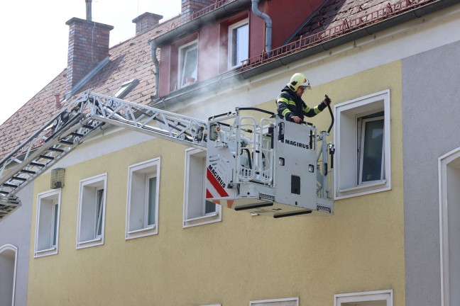 Angebranntes Kochgut: Wohnungsmieter beim Heimkommen ber Feuerwehreinsatz verblfft