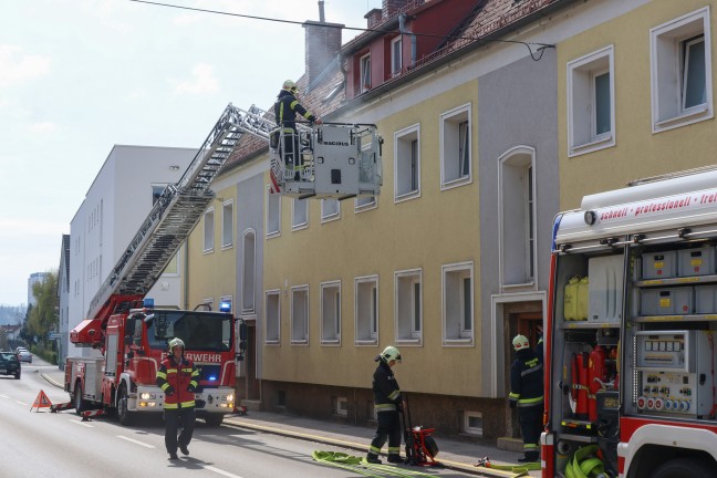 Angebranntes Kochgut: Wohnungsmieter beim Heimkommen ber Feuerwehreinsatz verblfft