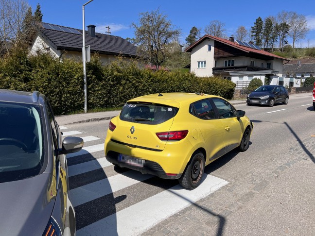 Unfall mit Sachschaden: Crash zwischen zwei PKW in Steinerkirchen an der Traun endet glimpflich
