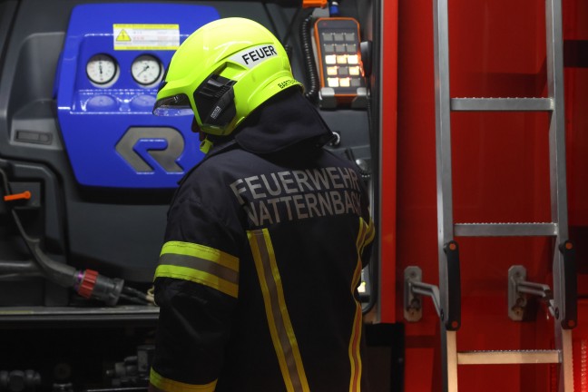 Brand im Hackschnitzellager eines Bauernhofes in Neukirchen am Walde