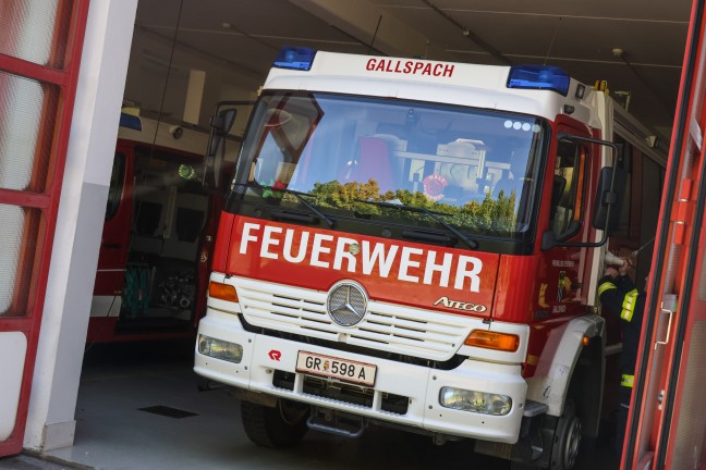 Kabelbrand in einem Elektroverteilerschrank in Gallspach lste kurzzeitig Einsatz der Feuerwehr aus